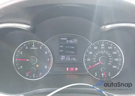 2014 Kia Forte Lx z USA, uszkodzony, nr VIN KNAFK4A63E5091366